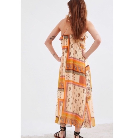 BNWT Zara Paisley Print Maxi Dress - Picture 4 of 9